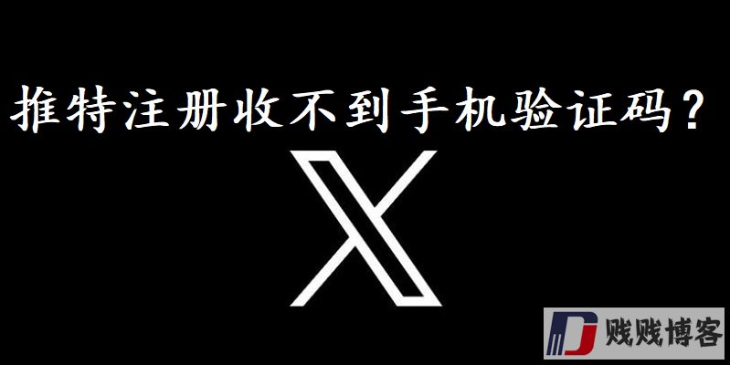 推特注册收不到手机验证码？（完美解决）